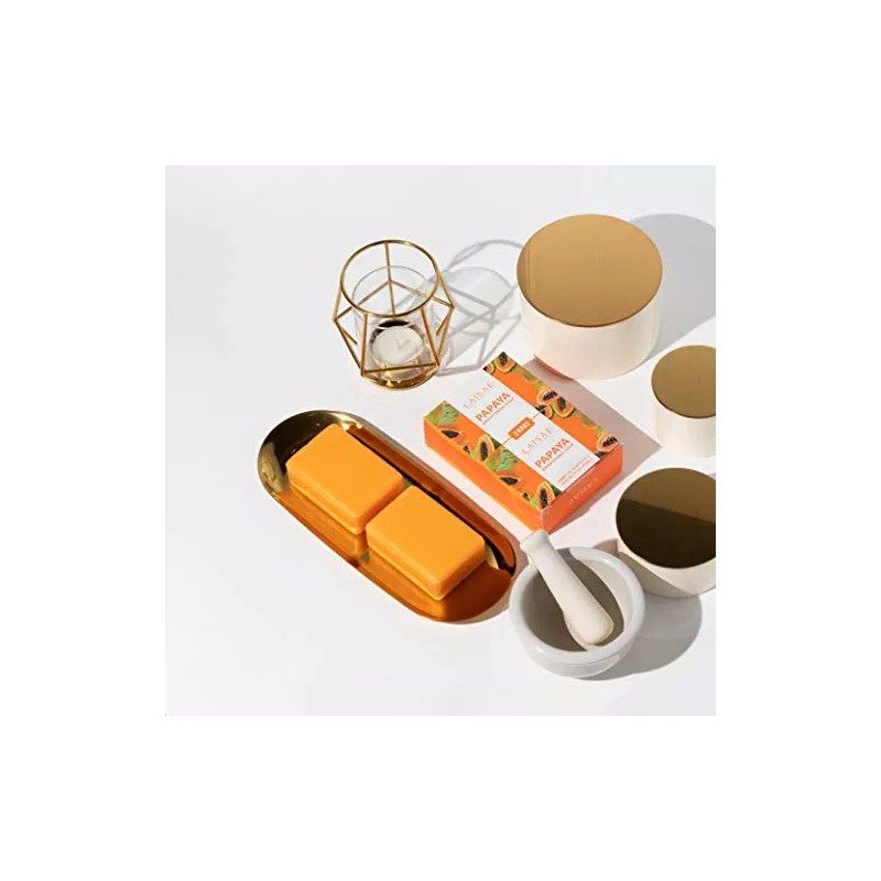 Laisae. Jabon Blanqueador De Papaya (2 Barras)