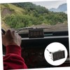 GRIRIW Car Digital Clock Thermometer Vehicle Temperature Easy Installation Dash