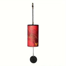 9 Notes 4 Chord Healing Harmony Wind Chimes - Soothing Healing & Meditation Sound, Perfect for Bedroom, Balcony, Outdoor Decor and Outdoor Decor (Red - G Chord G B D A)