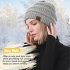 American Trends - Gorro holgado cálido para mujer, gorro de