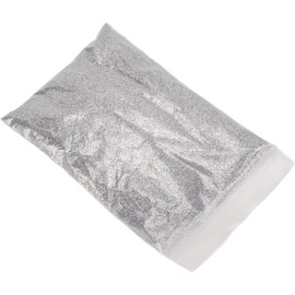 GOTOTOP Purpurina Extrafina, 50 G de Purpurina Cosmética para Maquillaje Facial y Corporal, Destellos Brillantes para Manualidades y uñas. (SILVER)