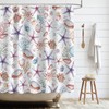 APROPHIC Ocean Shower Curtain, 180 x 180 cm, Starfish Shell