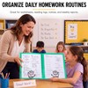 48 Pack Take Home Folder Parent Teacher Communication Folders -Heavy