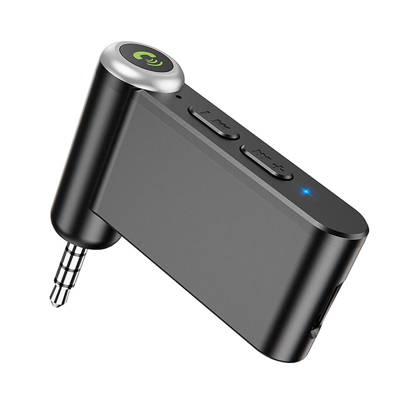 BT 5.0 Receiver Multifunction 3.5mm Plug Car Wireless AUX Adapter