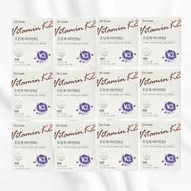 Dr. Lean Supercritical Vitamin K2 30 tablets x 12 month supply Song Joong-ki / 닥터린 초임계 비타민K2 30정 x 12개월분 송중기