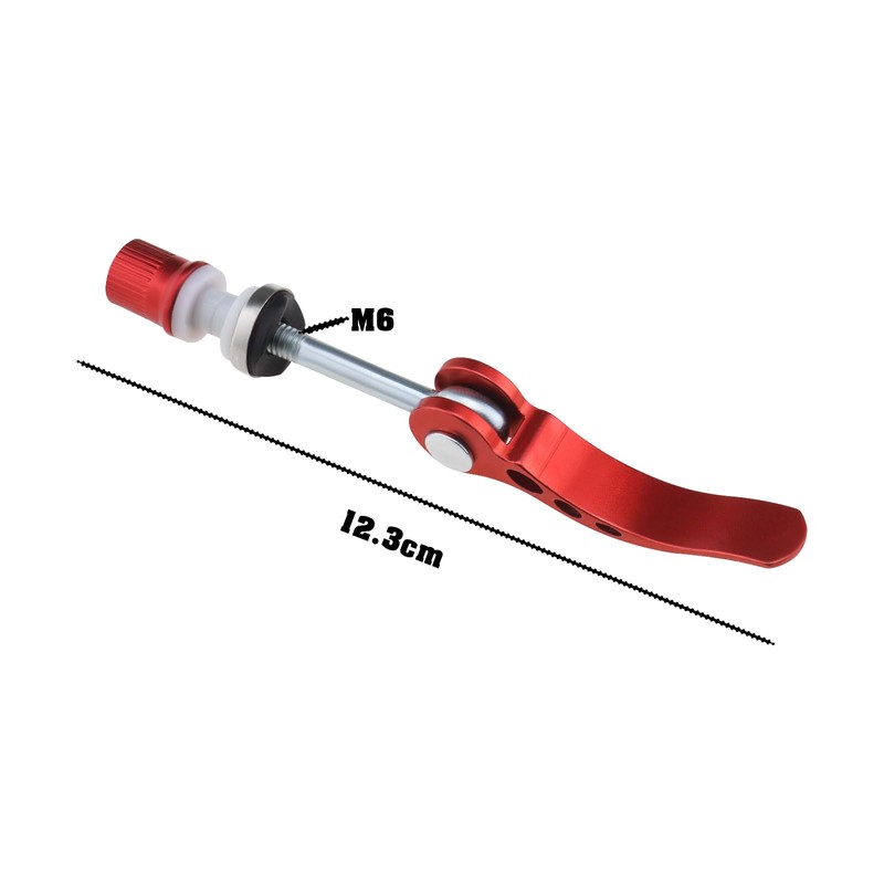 Create idea 2Pcs M6 × 65mm Bike Quick Release Seatpost