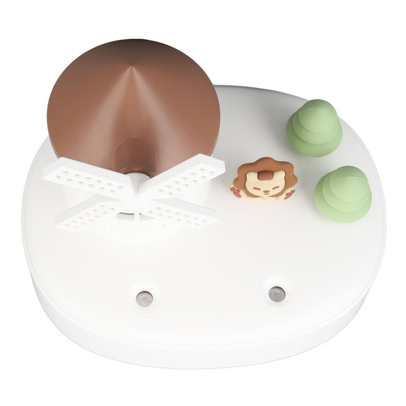 Windmill Music Box Humidifier Creative Bedroom Office Wireless Portable Rotating
