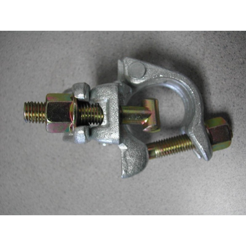 4 UK Forged Galvanized Right Angle Clamps aka Rigid Clamps