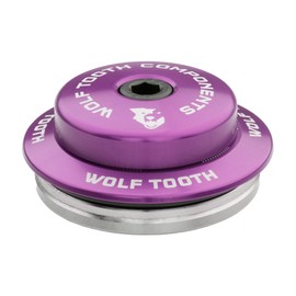 Wolf Tooth Premium es un auricular superior para pilas especializadas de 3 mm, color morado