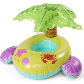 SwimWays Sun Canopy Baby Boat - Island