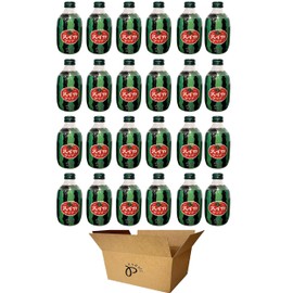 Tomomasu Japanese Soda Cider Soft Drink, 10.14Fl oz Each (Pine, Durian, Mango, Melon, Peach, Watermelon) - Pack of 6 (Watermelon (Pack of 24))