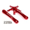 FREERDNG for Litepro Folding Bike Crankset Ultra-Light Square Crank 170MM