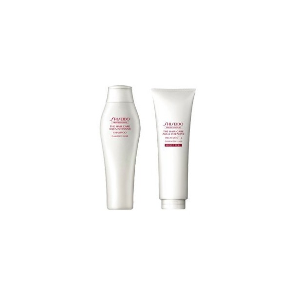 Shiseido Aqua Intensive Shampoo 250mL & Treatment 2 250g