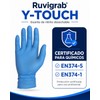 Ruvigrab - 100 x Blue Nitrile Disposable High Strength Work