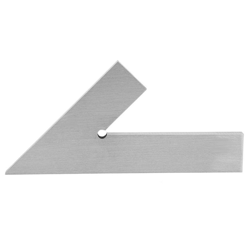 Machinist Square 45 Degree Miter Angle Corner Ruler Wide Base