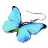 LONYOO Acrylic Floral Butterfly Earrings Dangle Drop Jewelry Butterfly Gifts