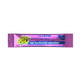 Sqwincher Zero Qwik Stik Sugar Free, Grape, .11 0z (Pack of 50)