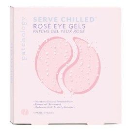 Patchology Sirve Geles De Ojos Rosados Fros Con Cido Hialurn