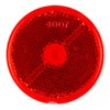 Grote 40072 Round Stick-On Reflector - 2.5", Red