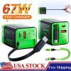 Unbranded 3-in-1 GaN Charger With Expandable 67W Maximum Fast Charging