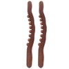 2Pcs Wooden Scraping Stick 8 Massage Dots Large Contact Multifunction