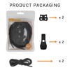 UamGlsob Elastic No Tie Shoe Laces Replacement for Keen Sandal,