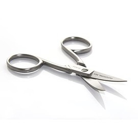 SAM Manicure Scissors for Nails Curved, 9 cm, Silver