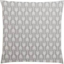 Children's Cushion Cover Decorative Patterned 40 x 40 cm, Baby Toddler Cushion Covers for Prams, Organic Cotton Pillowcase with Zip (1 Pack)