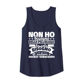 Hockey subacqueo regalo divertente Canotta