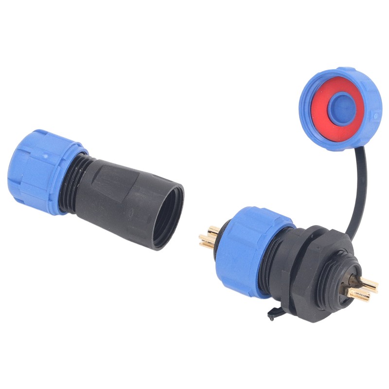 5Pcs Aviation Plug Socket IP68 Waterproof 2 Pin Aviation Connector