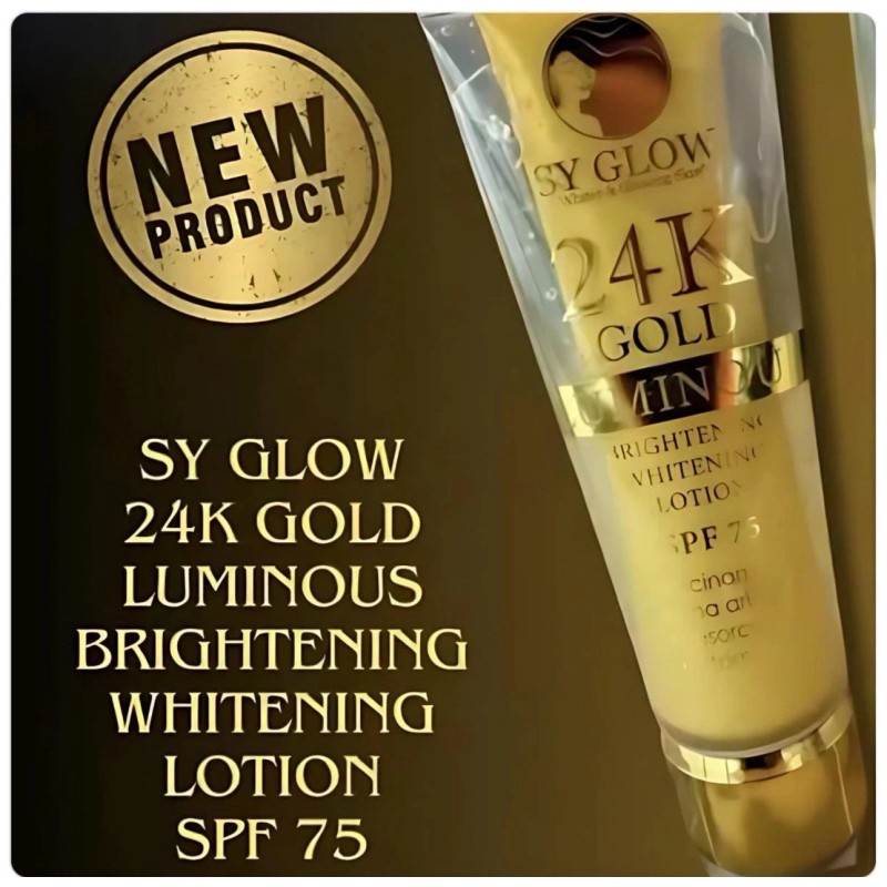 SY GLOW 24K Luminous Brightening Lotion SPF 75 (250ml)
