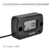 Jayron JR-HM019 Digital LCD Waterproof Gasoline Engine Hour Meter Maintenance