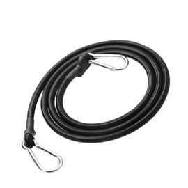 39.3 Inch Outdoor Heavy Duty Bungee Cord Carabiner Bungee Cord with Upgraded Carabiner for Rock Climbing Luggage Rack Cargo Trolley Bicycle Kayak Boat Camping Accessories and More (39.3 inches/100cm)