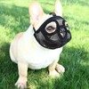 Short Snout Dog Muzzle Mesh Nylon Muzzle To Prevent Biting