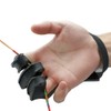Namvo Archery Protector Three Finger Tab Glove with Leather Wrist
