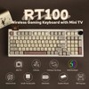 EPOMAKER RT100 95% Retro Mechanical Keyboard with Knob and Mini