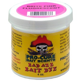 Pro-Cure Bad Azz Powder Dye, 4 oz, Brite Pink Fluorescent