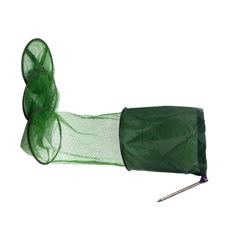 Fishing Keep Nets, Foldable Fishing Basket Traps, Crab Spring Trap