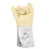 1 Pair Aluminum Foil Gloves High Temp Resistance Heat Insulation