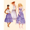 McCall's Sewing Pattern M8306F5 Misses' Top and Skirts by Laura