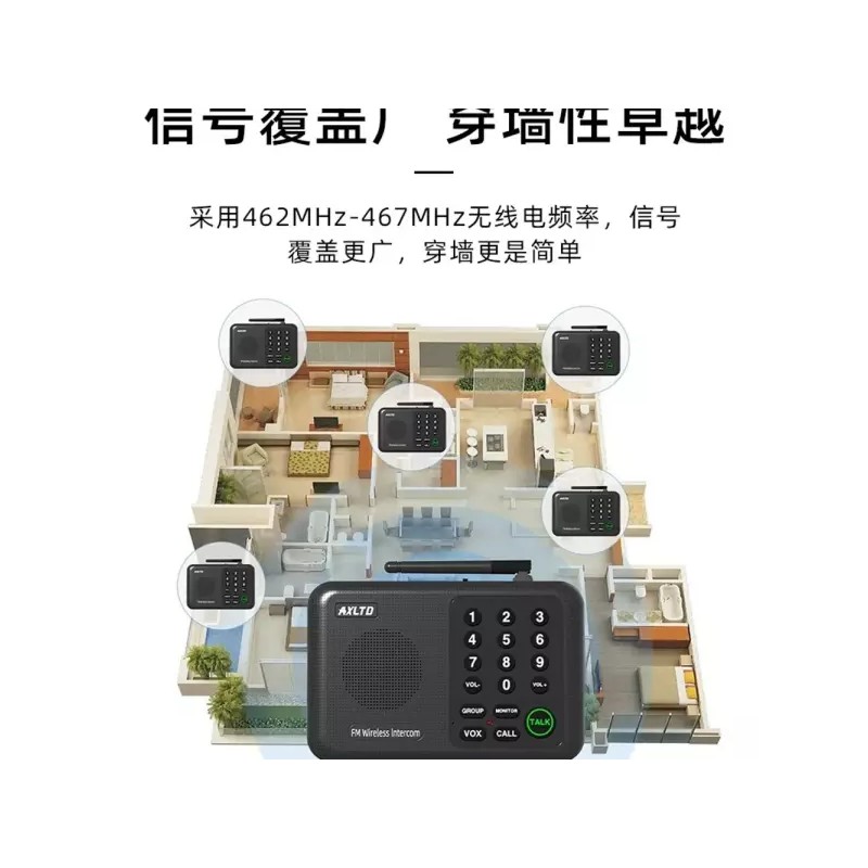 A. T666B 2개 음성 양방향인터폰 로비 인터폰 대화 사내 [J.