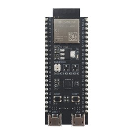 Espressif ESP32-S3-DevKitM-1-N8 Development Board, Single Board Computer with ESP32-S3-MINI-1, 8MB Flash, Wi-Fi (802.11 BGN), USB, FreeRTOS