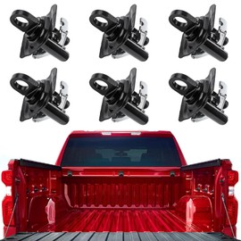 Truck Bed Tie Down Anchors Compatible with Chevy GMC Vehicle Silverado Sierra 1500 2500HD 3500HD 2014-2021, Colorado Canyon 2015-2021 Replace# 23146899, 22854815, 22987602 (6PCS)