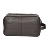 Real Leather Wash Bag for Mens Shaving Dopp Kit Toiletries