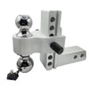 Accskzo Adjustable Trailer Hitch Ball Mount for 2" Receiver, 6"