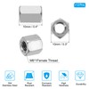 PATIKIL M6 x 1-Pitch 304 Stainless Steel Hex Coupling Nuts,