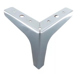 Herrajes Guerrero Pata Para Muebles Sala 15 Cm De Altura Paquete De 4