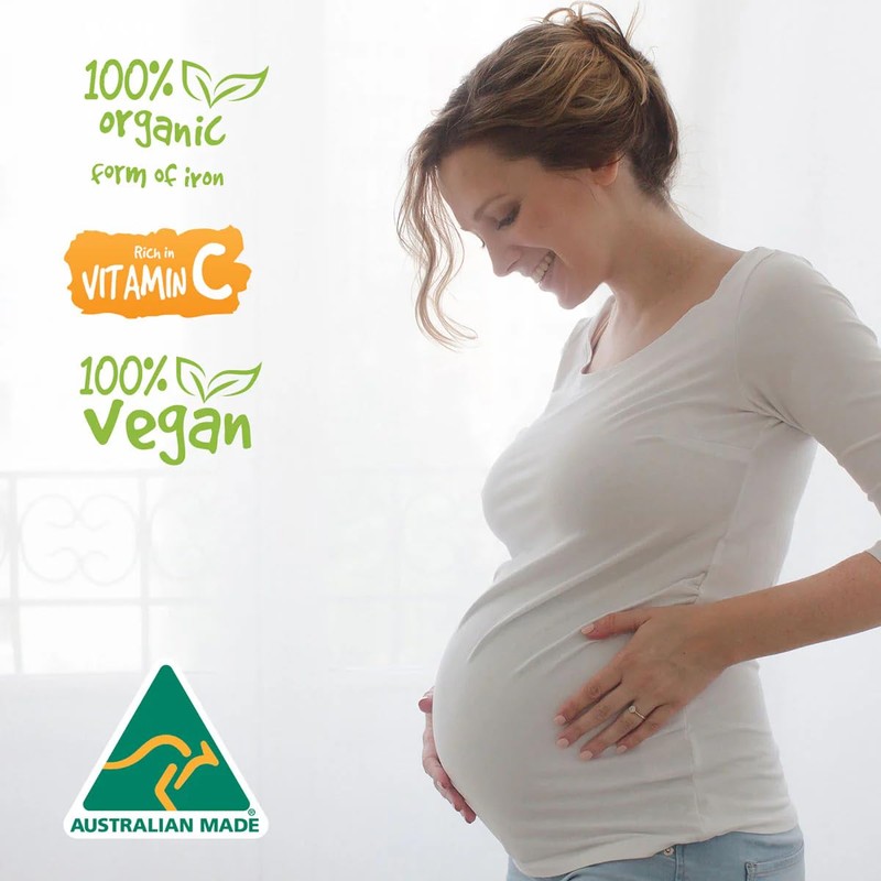 Vitaceuticals Ferrous Gluconate + Vitamin C Iron Supplement 30 Capsules