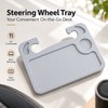 Car Steering Wheel Tray for Eating & Laptop Use –
