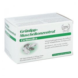 Green Lipped Mussel Concentrate Capsules Pack of 180